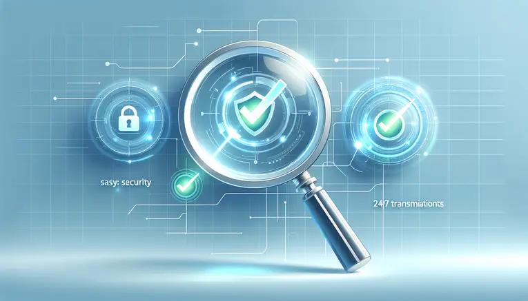 To illustrate the process of verifying a trustworthy gambling website, highlighting key features like security, speed, and support.