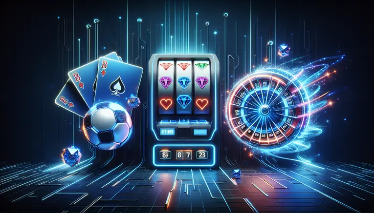 To showcase the variety of popular games (Baccarat, Slots, Sports Betting) available on the platform, all playable with Korean Won.