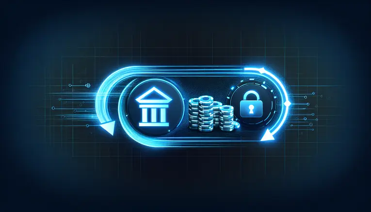 To visually represent the fast and seamless automated deposit and withdrawal system, which is a key feature mentioned in the article.